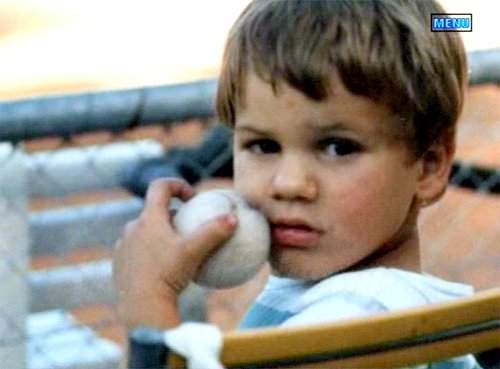 Roger Federer child