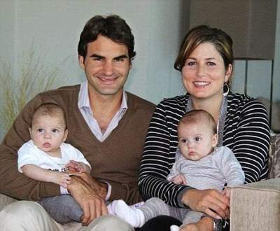 Roger Federer family