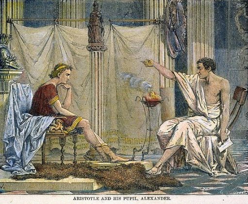 WHAT DID ARISTOTLE TEACH HIS STUDENTS visual data 6