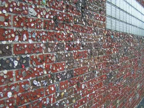 wall of gum