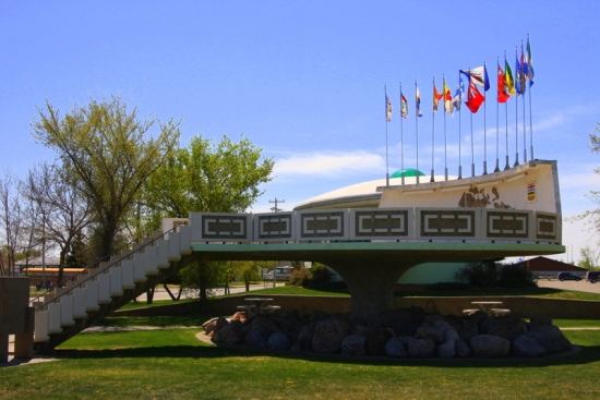 Saint Paul Alberta, UFO landing pad