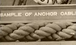 hemp anchor rope