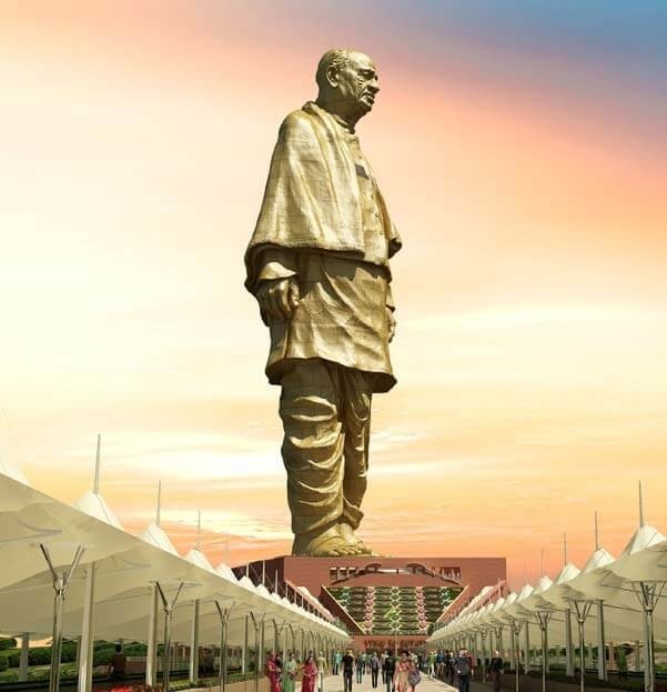 statue of unity real picture