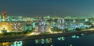 10 Interesting Facts About Pyongyang Pyongyang Skyline in the night
